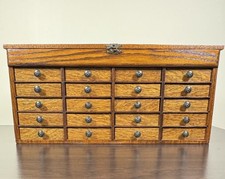 Antique Twenty Drawer Oak
