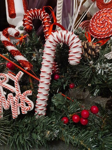 Christmas tree candy cane - christmas,