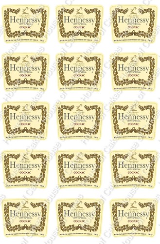 Brandy cognac label edible - brandy,