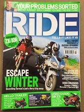 Ride Magazine #105 - January 2004 - Buell XB12R Firebolt, Suzuki SV1000S