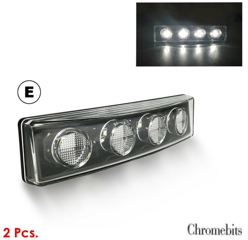 Pair led sun visor - led, lights