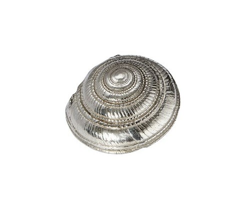 Cast pewter large flat - cast,