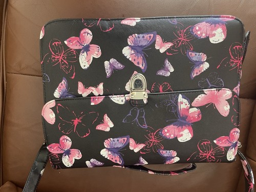 Black shoulder butterfly - black,