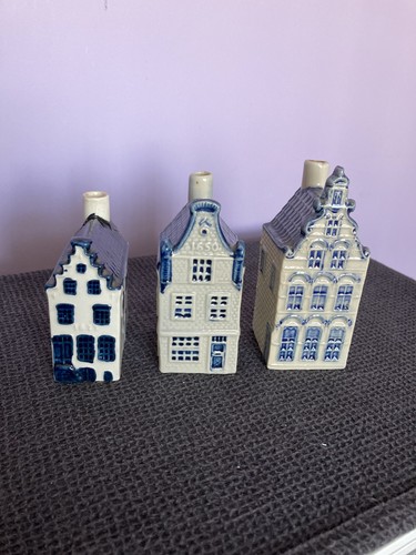 Vintage klm delft - delft, blue