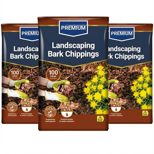 Bark chippings 300l x - bark, 100l
