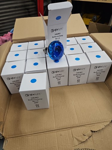 Job lot blue r80 reflector - -,