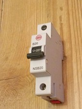 WYLEX  NSB20 20 AMP B TYPE MCB