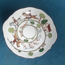 Coalport Hunting Scene  Round