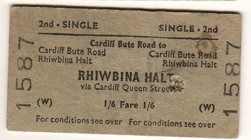 Railway ticket brb - ticket:, brb(w)