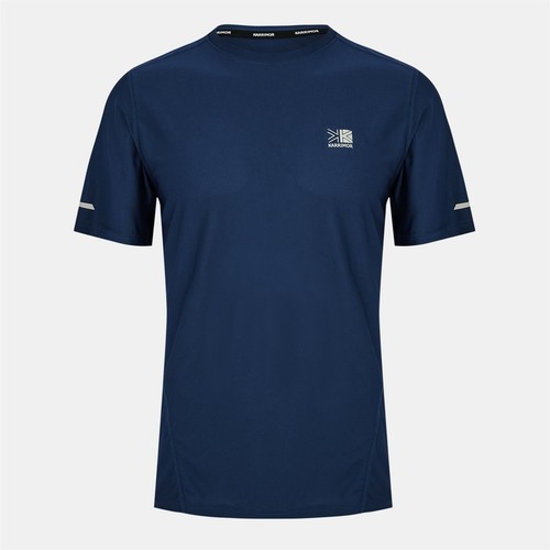 Karrimor mens running top navy - mens,