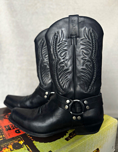 Sancho men black - men’s, leather