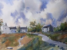 Country Cottages  Watercolour