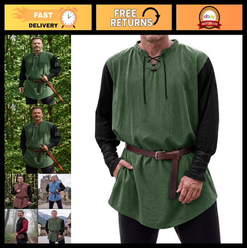 Medieval pirate tunic - pirate, men