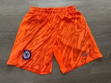 Chelsea FC Nike 2024/2025 Men’s Orange Goalkeeper Shorts - Size Medium
