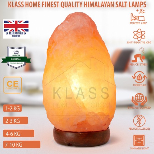 Salt lamp himalayan crystal - salt,