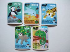 Yoyo Bear Cards Animals x 5