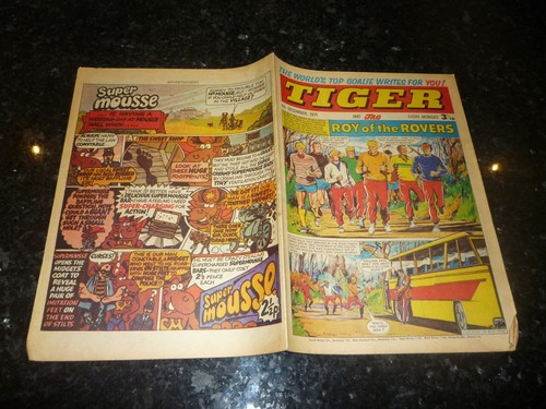 Tiger jag comic - tiger, date
