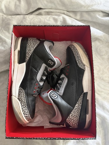 Air jordan retro - 3, black