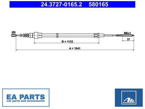 Cable parking brake for - cable,,