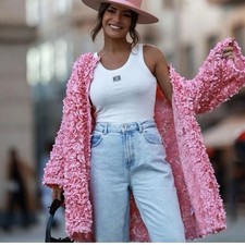 Rare Zara Pink Petal Jacket
