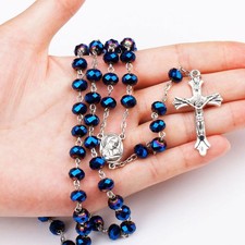 Necklace Set Pendant Cross Rosary Rosary Beads Various Styles Catholic Necklace
