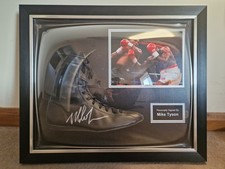 Boxing Mike Tyson Signed Boot