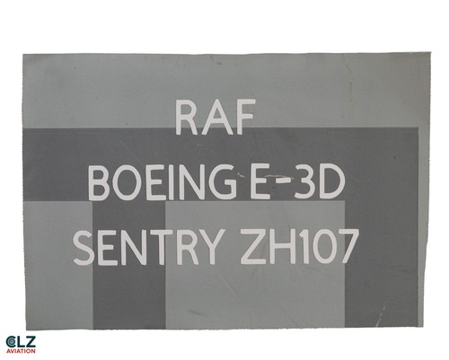 Raf boeing sentry - raf, zh107