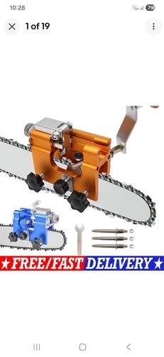 Chain saw sharpener portable - chain,