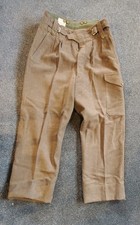 Battle Dress Trousers 1949 Pattern, Size 11