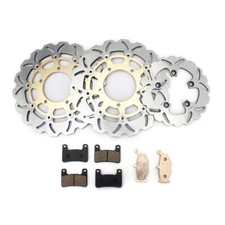 Front Rear Brake Discs Pads