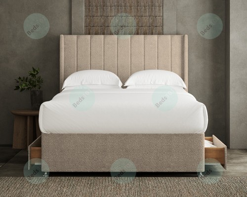 New wilton boucle teddy divan - new,