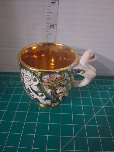 Antique capodimonte tea cup - capodimonte,
