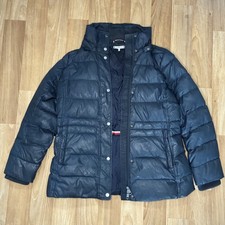 Tommy Hilfiger Women’s Duck Down Puffer Jacket Size XL Navy Blue