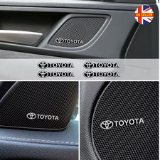 4 pcs Decals Stickers Badge Emblems 3D For Car Decoration intended for Toyota