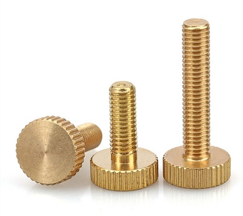 M10 brass knurled thumb - m3-m10,