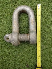 CE ⚡5 Ton 5t Large Screw Pin Bow D Shackle Pulling Towing Lifting Recovery 7in