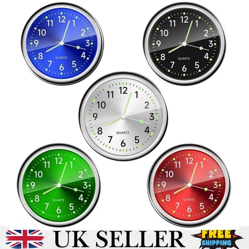 Mini car dashboard clock - 1×,