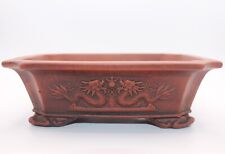 Clay Bonsai Pot - Purple Clay