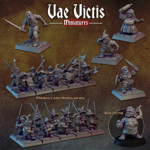 Vae victis miniatures halfling - vae,