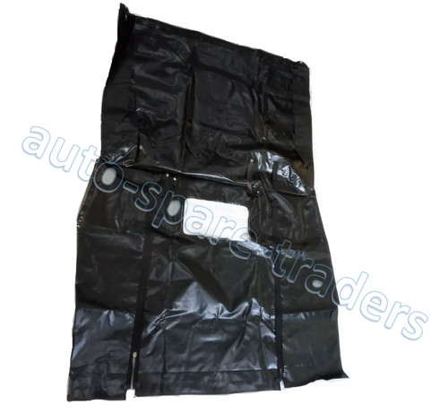 Half soft top roof black - soft,