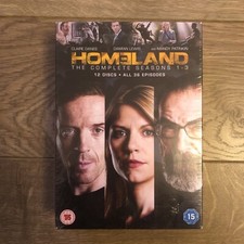 Homeland DVD BoxSet Seasons 1-3 DVD Home Land TV Series Box Set New And Sealed