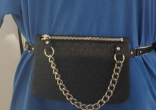 MICHAEL KORS  FANNY PACK BLACK