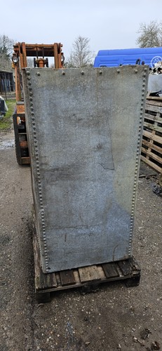 Vintage galvanized riveted - galvanized,