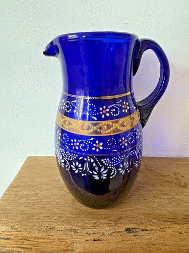 Antique victorian cobalt blue - antique,