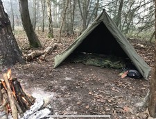 Polish Army Canvas Lavvu poncho tent 