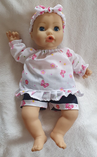 Dolls clothes tunic top - 18",