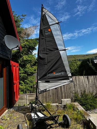 Blokart sand yacht - 3m, sail