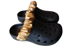 Metallic Gold croc strap