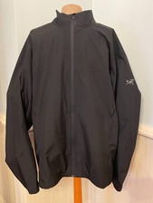 Arc'teryx Solano Men's Jacket Gore-Tex Infinium Jacket  XL Black CA#34438