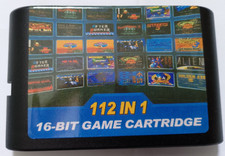 MEGADRIVE GAME 112 IN 1